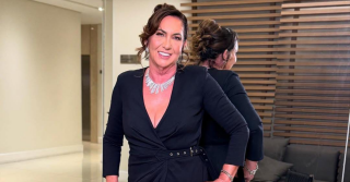 Imagem da notícia Mãe de Virgínia, Margareth Serrão faz blefaroplastia e mostra resultado surpreendente: "Ainda não está bonito"